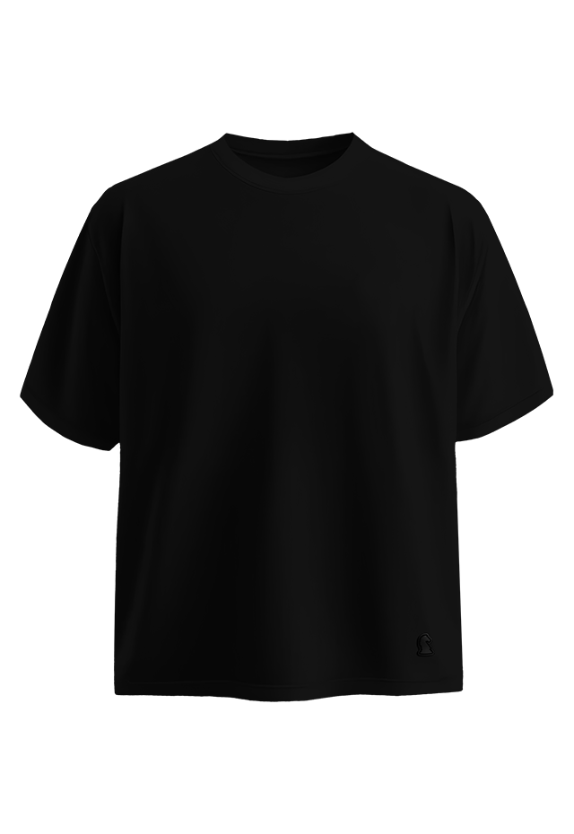 Legacy Oversized Tee - Black - Image 3