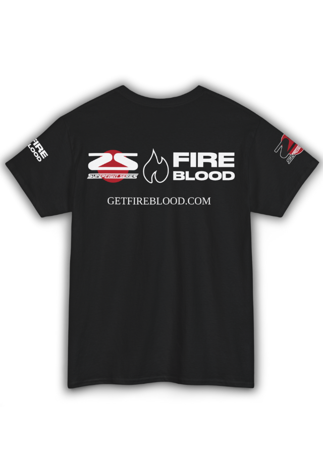 Super Fight Series x FIREBLOOD Fight Tee - Image 6