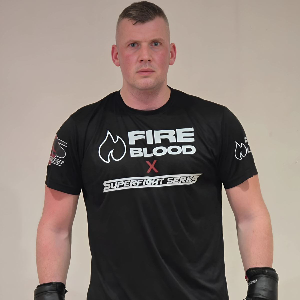Super Fight Series x FIREBLOOD Fight Tee - Image 9
